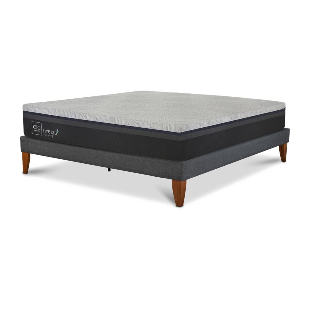 Cama Europea Cic Ce Box Hybrid Infinity / 2 Plazas / Base Normal image number 0.0