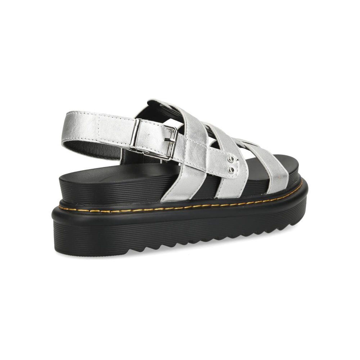 Sandalia Mujer Rolly Go Silver image number 3.0