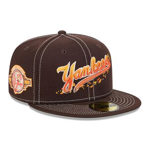 Gorra 59fifty Mlb New York Yankees Fall Foliage Dark Brown