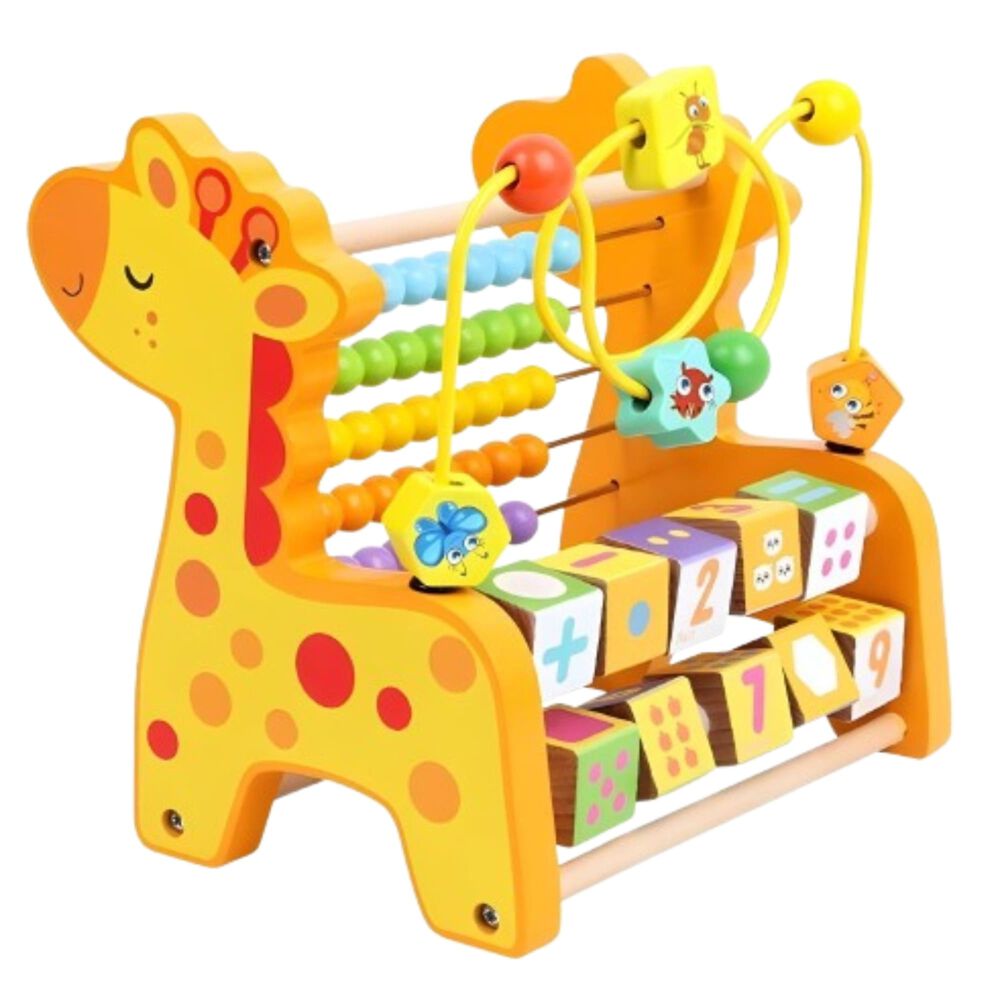 Juego Did&aacute;ctico De Jirafa Abaco Infantil 28n10 image number 0.0