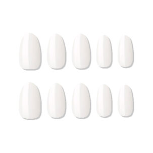 Muzmak - Uñas Press On Triple White Almond 36 U.