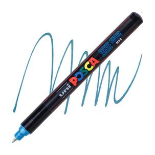 Marcador Acr&iacute;lico Azul Met&aacute;lico 1mr Posca
