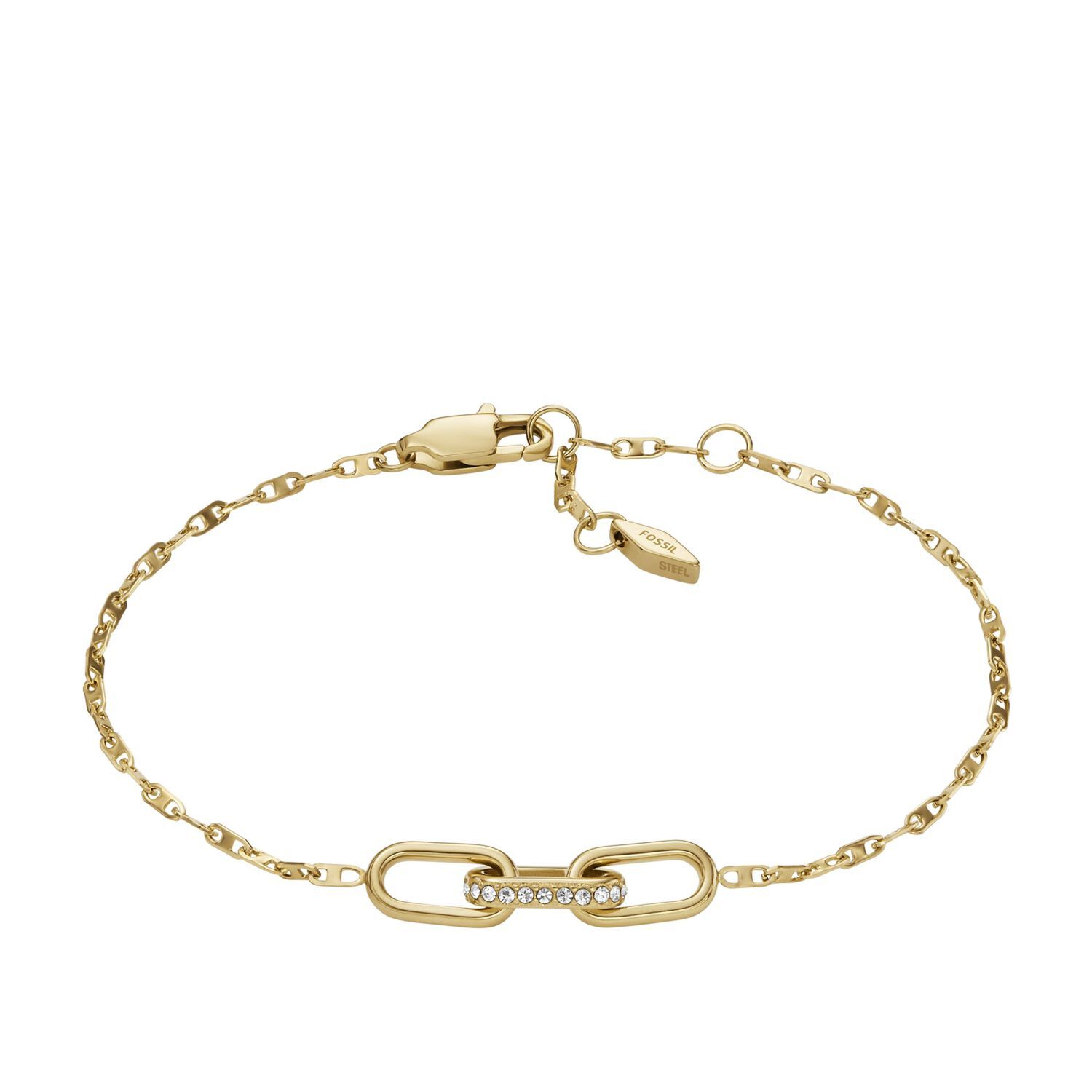 Pulsera Fossil Dorado Mujer Jf04525710 image number 0.0
