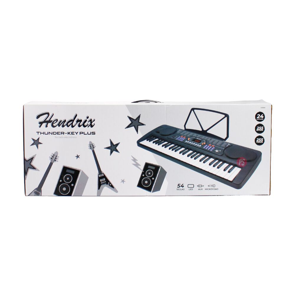 Teclado Musical Electrónico Thunder-key Plus 54 Teclas - Ps image number 2.0