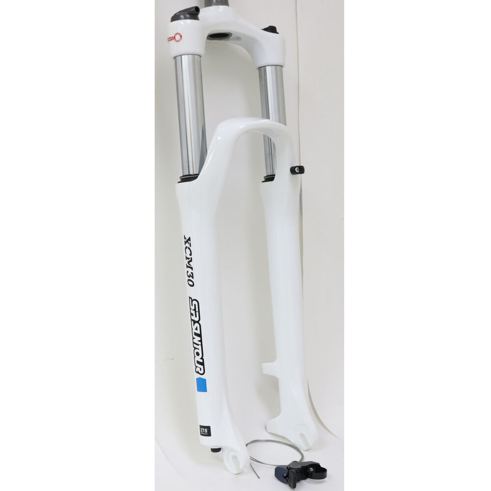 Horquilla Suntour 27.5" Xcm Ds Ds 120mm 9x100mm Blanco image number 0.0
