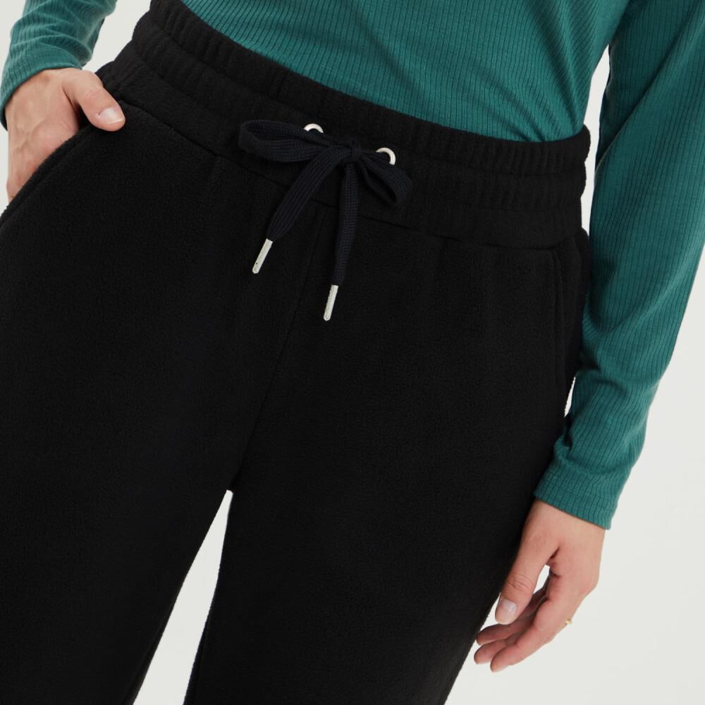 Pantalon De Buzo Polar Pretina Elasticada Tiro Medio Relax Mujer Geeps en Oferta compra en Hites