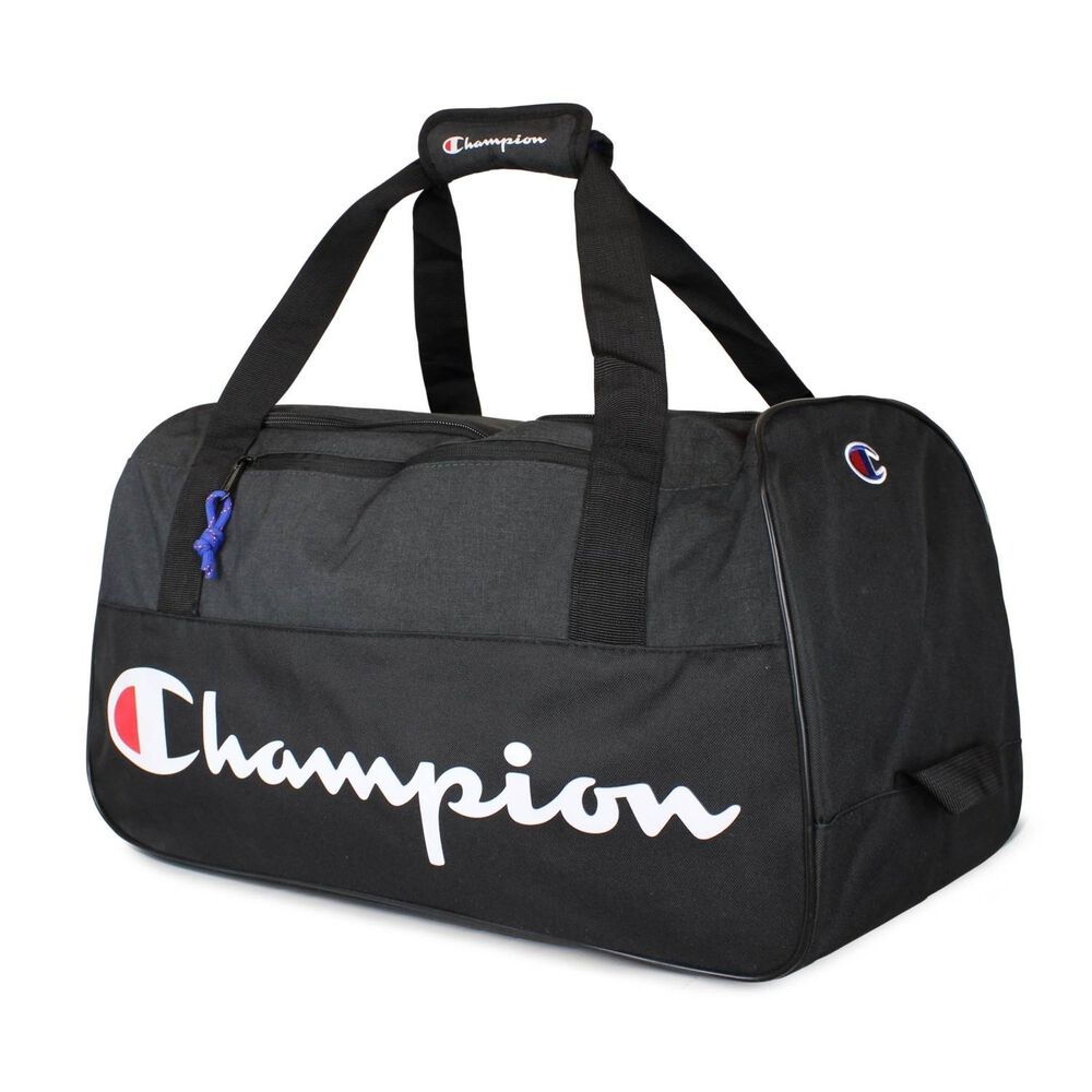 Pack Champion 2 Bolsos Deportivo Atlanta 45lt Negro Y Gris image number 1.0