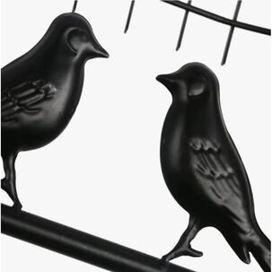 Lampara Colgante Dise&ntilde;o Jaula 4 Pajaros 2 Ampolletas