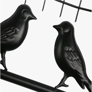 Lampara Colgante Dise&ntilde;o Jaula 4 Pajaros 2 Ampolletas