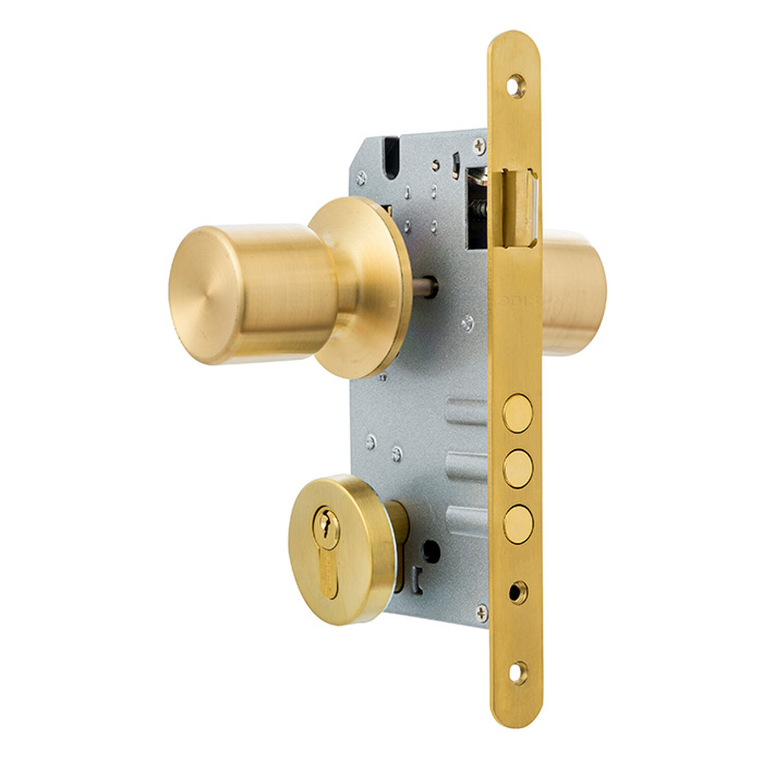 Cerradura Embutir Odis 205 Acceso - Bronce image number 2.0
