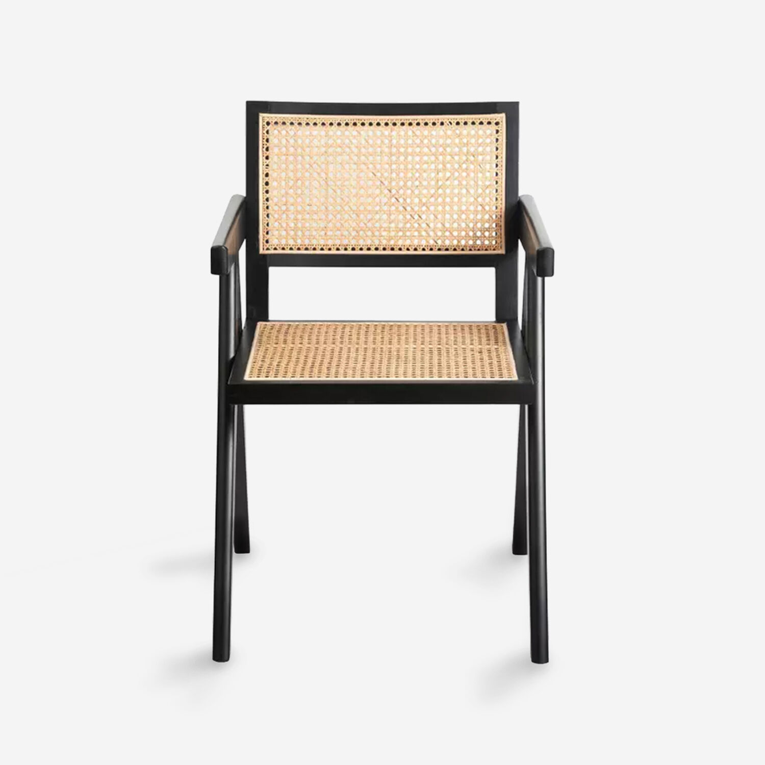 Pack 4 Sillas De Comedor Chandigarh Madera Negro image number 2.0