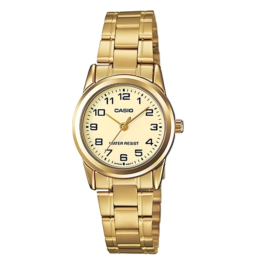 Reloj De Mujer Casio Golden Edition Ltp-v001g-9budf image number 0.0