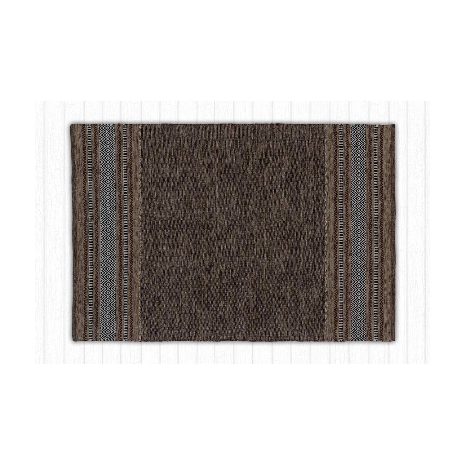 Alfombra Kilim Mediana Caf&eacute; image number 0.0