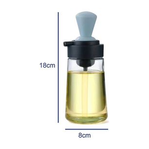 Dispensador Aceite Vinagre+brocha Botella Dosificador 2 En 1