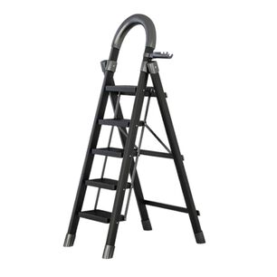 Escalera De Acero Plegable Con 5 Escalones By Lubabycas