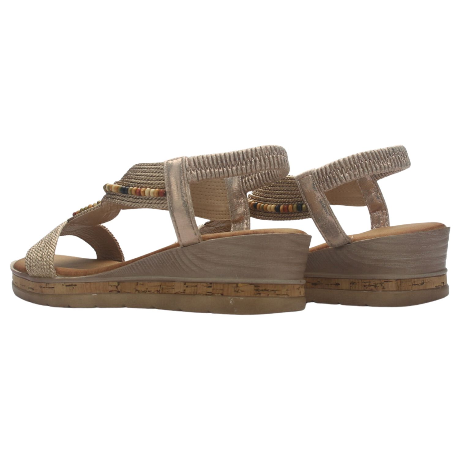 Sandalia Mujer Casual Beige Chalada Molina-1 image number 5.0
