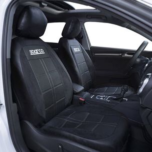 Fundas Cubreasiento Sparco Ecocuero Negro Universales - Sp