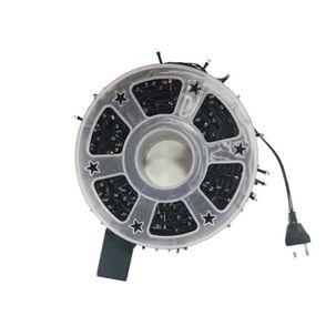 Carrete De Luces Navideñas Led 100m Cálida