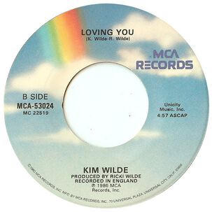 Kim Wilde - You Keep Me Hangin' On | 7" Single Vinilo Usado