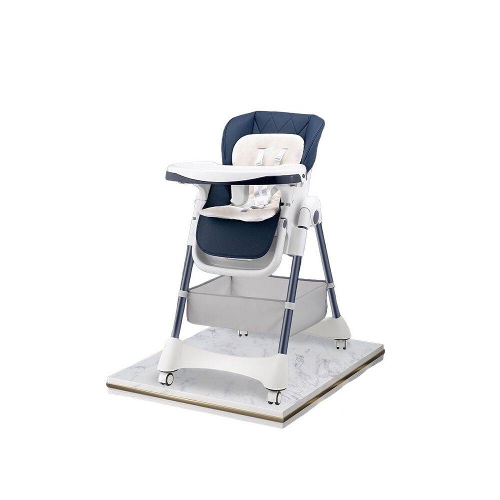 Silla De Comer Multiposiciones Con Ruedas Azul image number 0.0