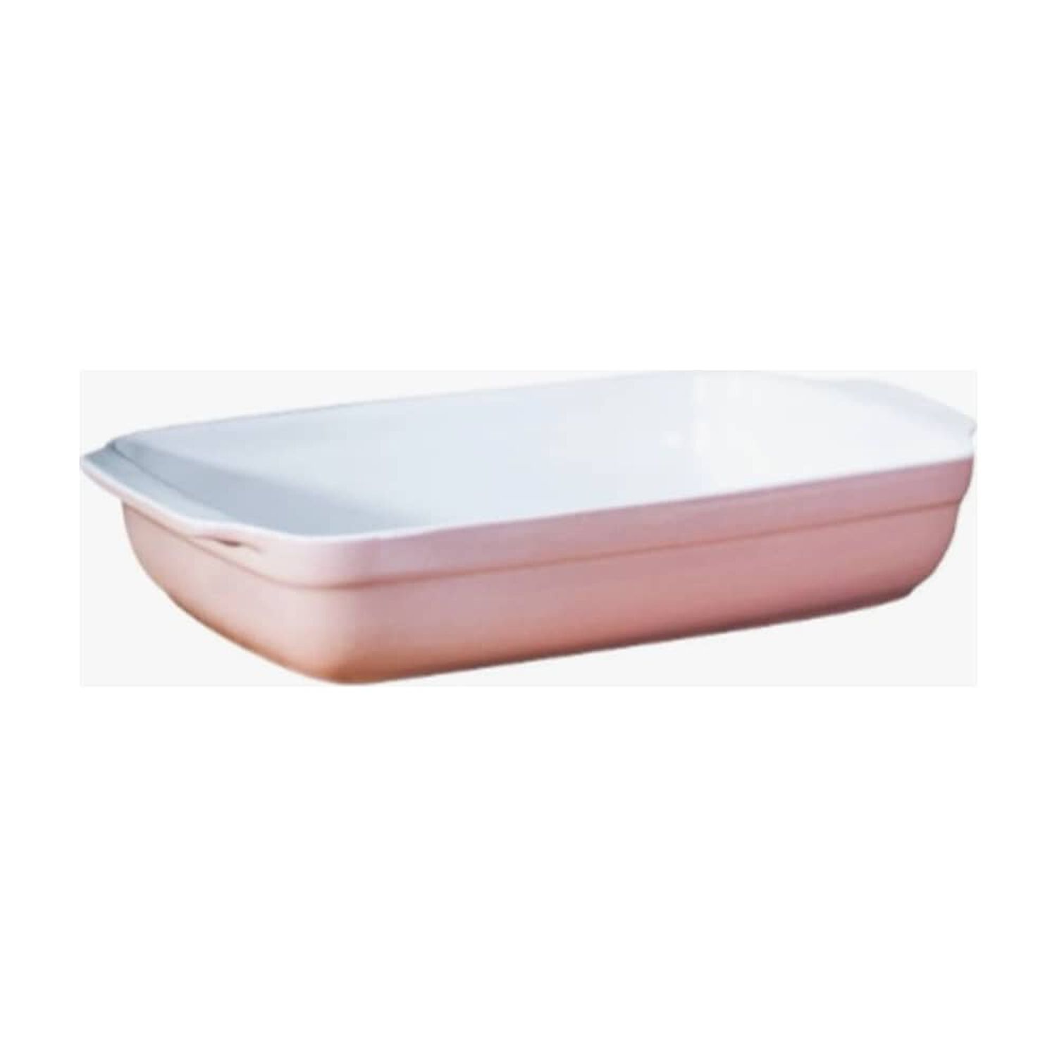 Fuente Ceramica Rectangular Rosado image number 0.0