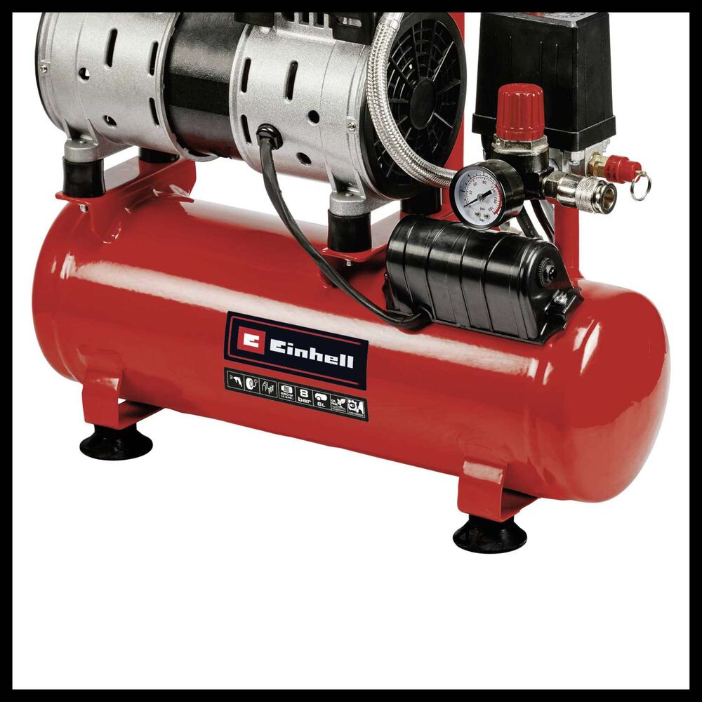 Compresor Silencioso 6lts Te-ac 6 Silent - Einhell image number 2.0