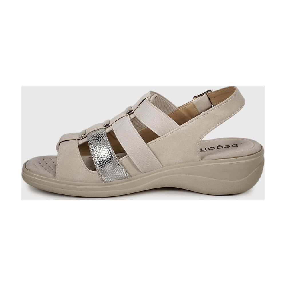 Sandalia Kivu Beige image number 4.0