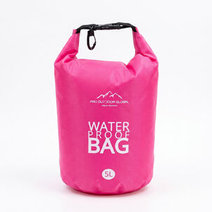 Bolsa Seca Contra Agua Impermeable Flotante Outdoor Camping Kayak 5l Rosada