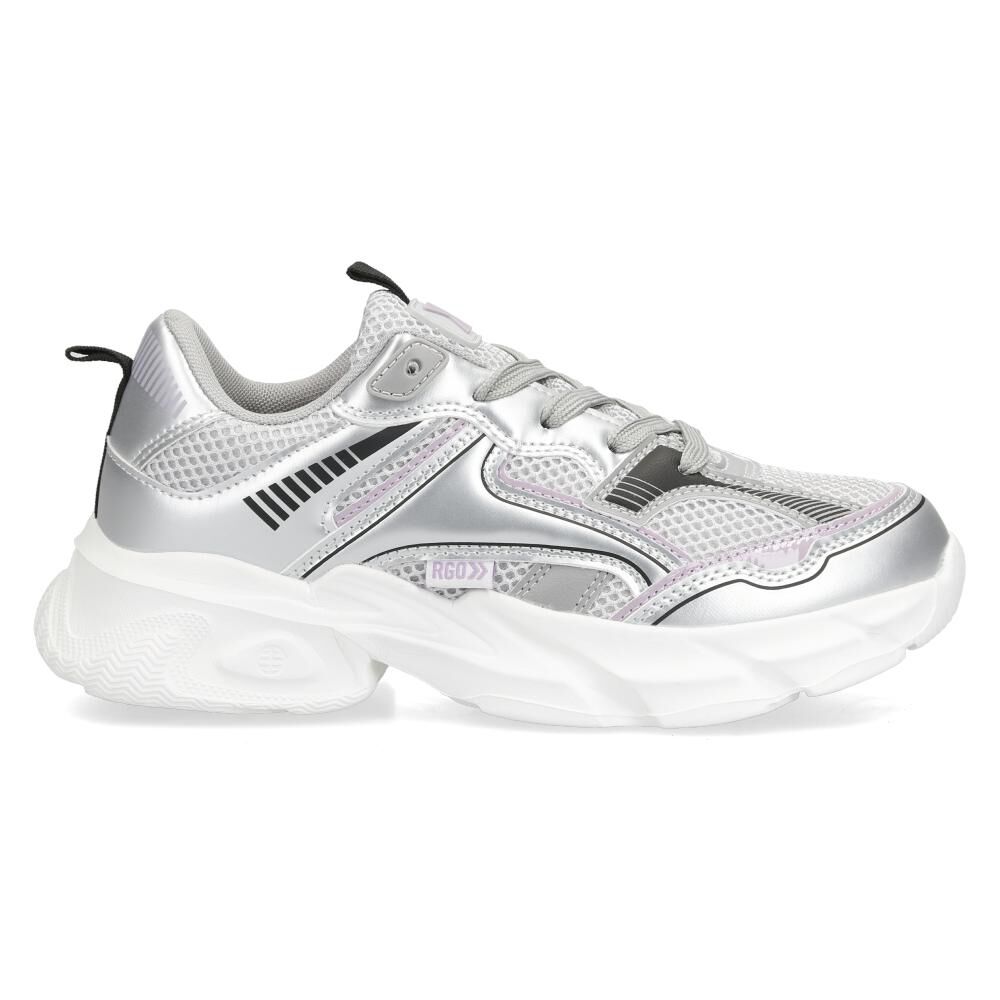 Zapatilla Urbana Mujer Rolly Go Silver image number 2.0