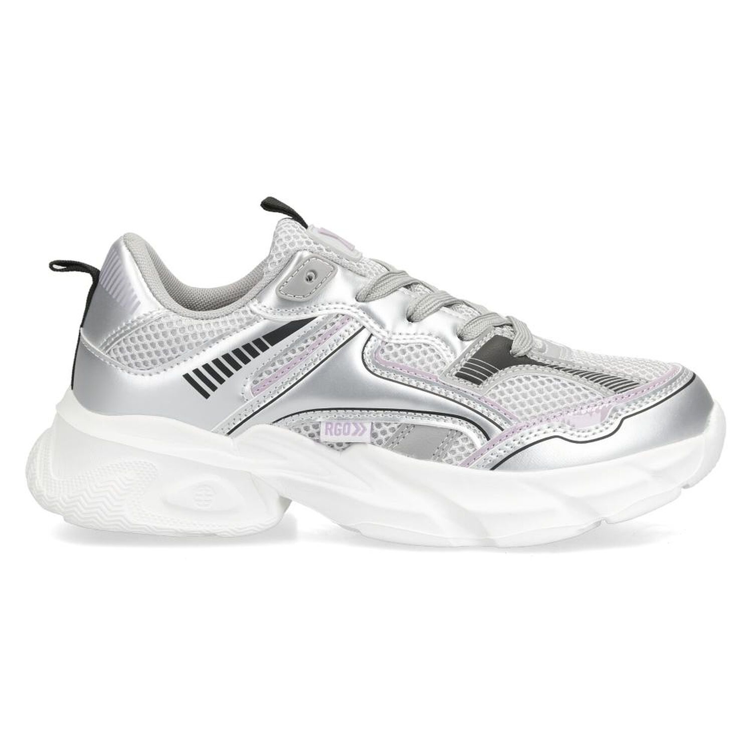 Zapatilla Urbana Mujer Rolly Go Silver image number 2.0