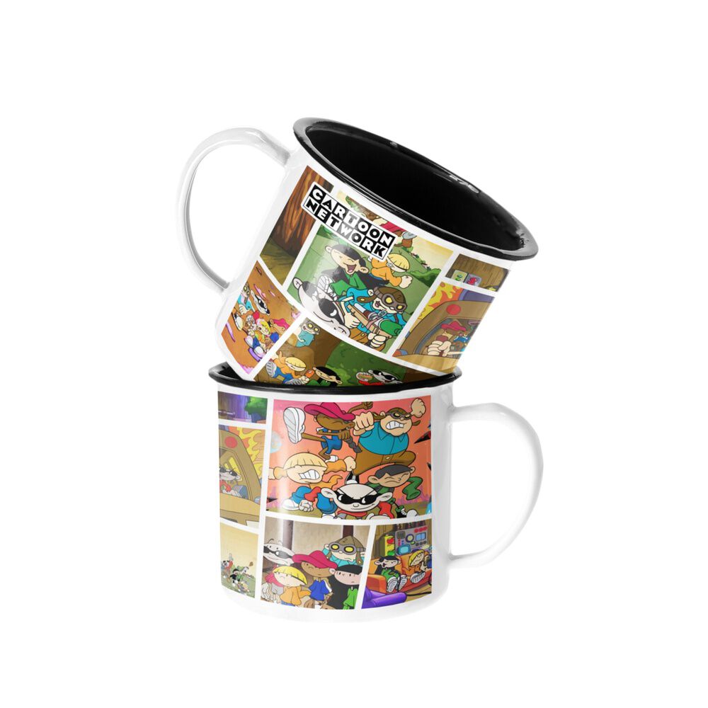 Taza Enlozada Lechera Cartoon Network Knd Chicos Del Barrio image number 0.0