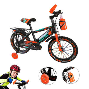 Bicicleta De Montaña Con Luces Led Y Colores Aro 12