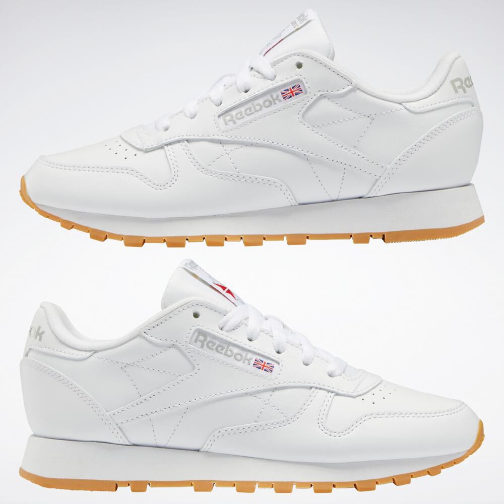 Zapatilla Urbana Mujer Reebok Classic Leather Blanco image number 8.0