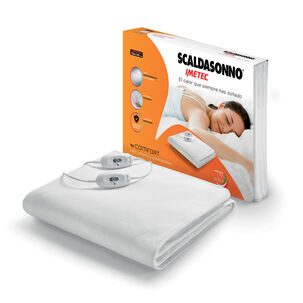 Calientacama Comfort Scaldasonno 2 Plazas 150x160 Cm Blanco