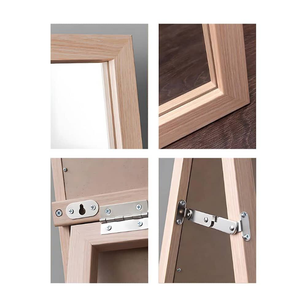 Espejo Cuerpo Entero 150x40cm Base Plegable Estilo Japones image number 4.0