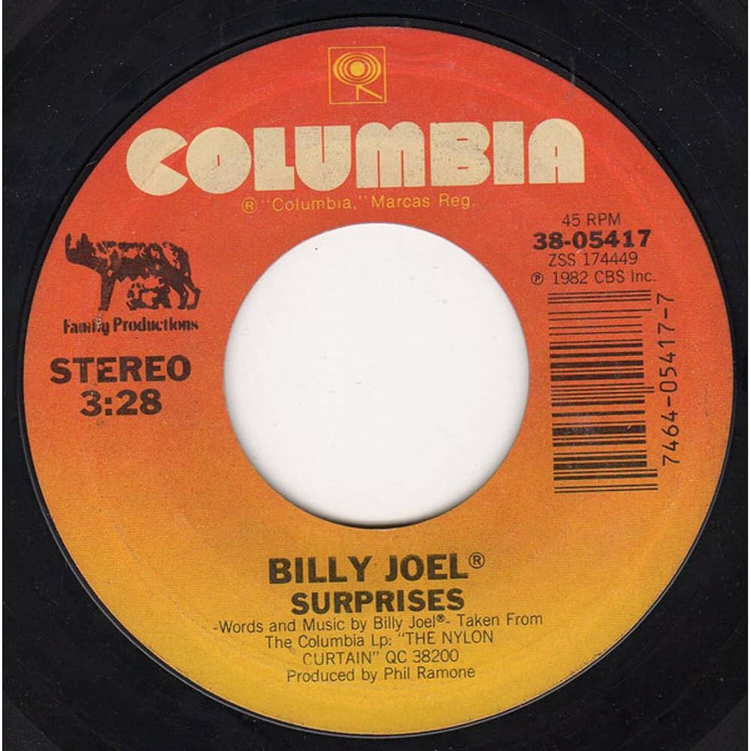 Billy Joel - You're Only Human | 7" Single Vinilo Usado image number 2.0