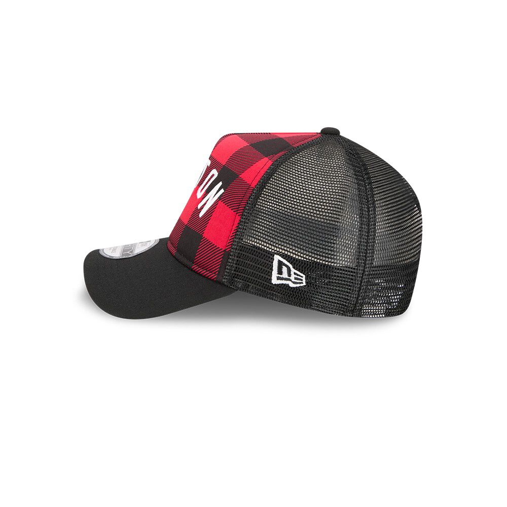Gorra New Era 9forty Boston Red Sox Novelty Check Negro image number 3.0