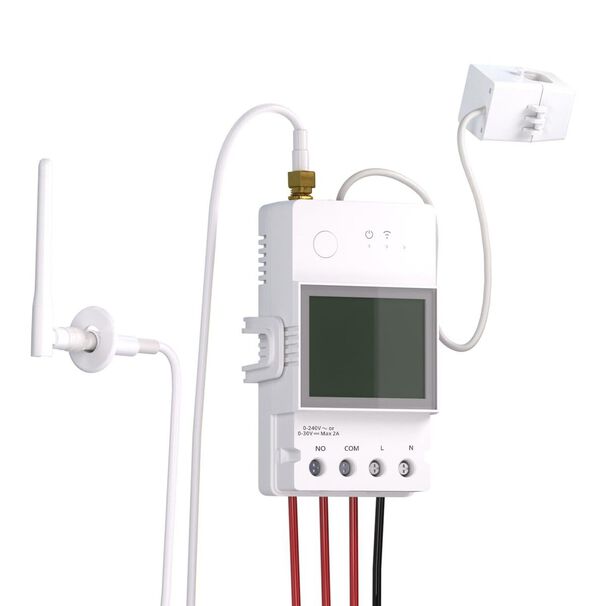 Interruptor Wifi Medici&oacute;n De Energ&iacute;a Sonoff Pow Ring 100a
