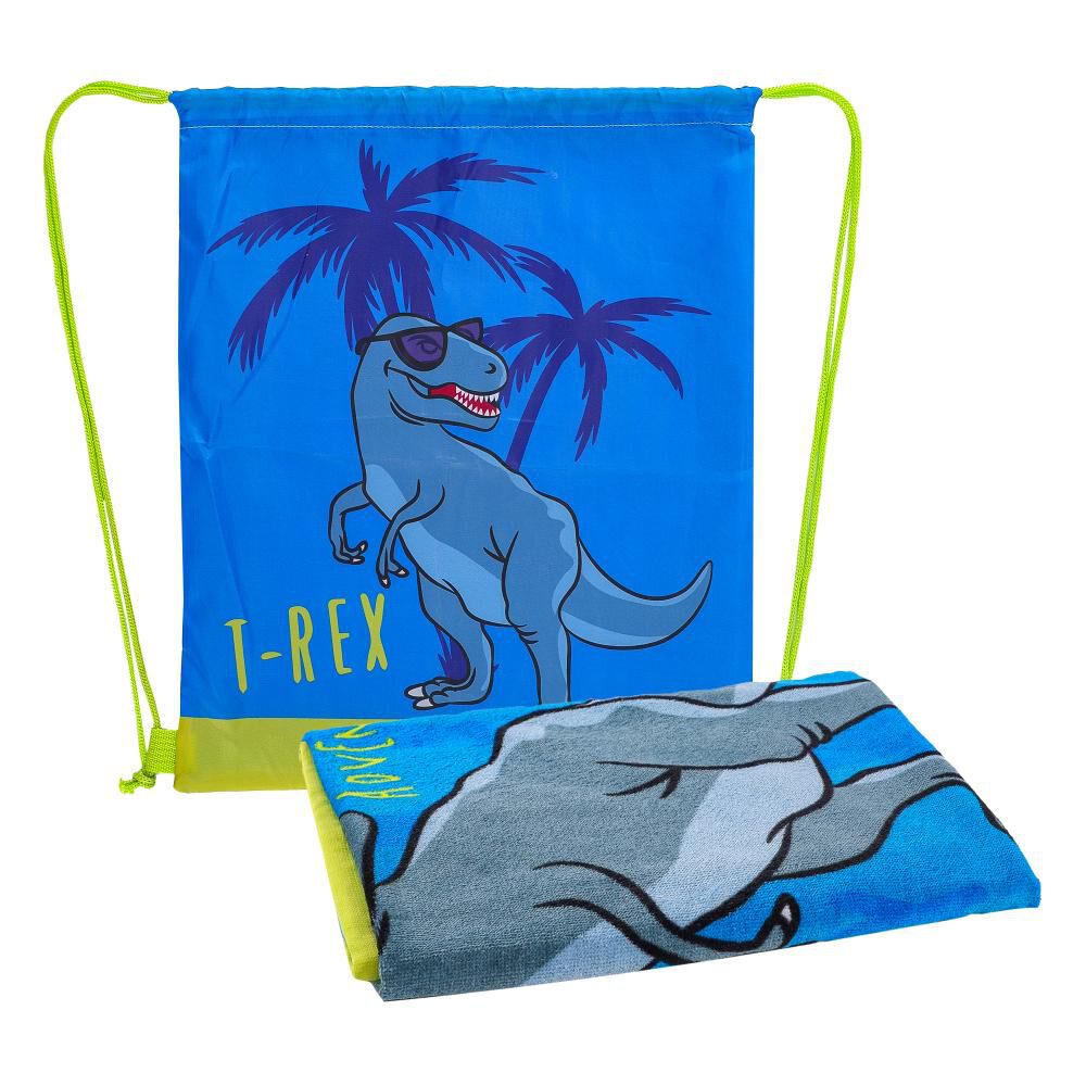 Toalla De Playa Con Bolso Casaideal Trex / 70 X 140 Cm image number 4.0