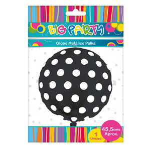 Globo Metalico Polka 18" (47x45,5cm)