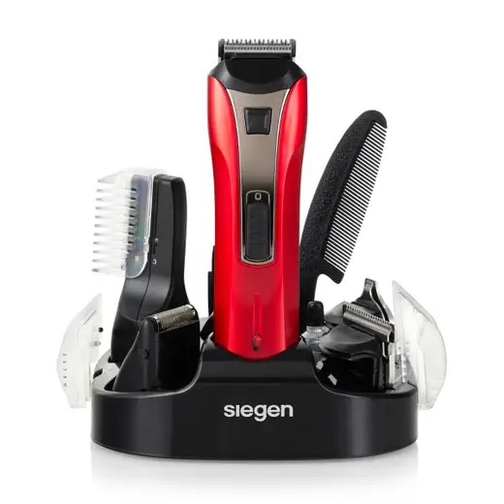 Kit Cortadora De Pelo Y Barba Siegen Recargable + Accesorios 6en1 Sg8520 image number 0.0