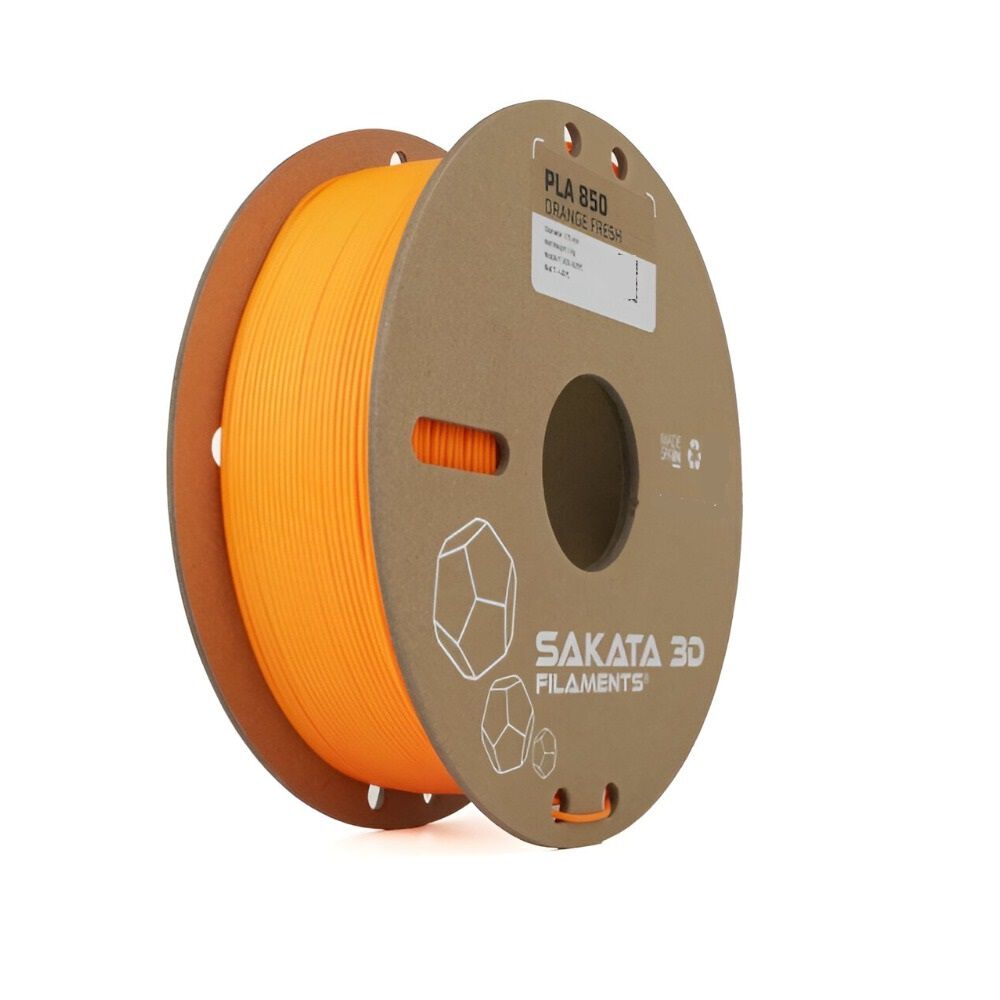 Filamento Sakata Pla 850 Fluor Orange Fresh 1.75mm 1kg image number 0.0