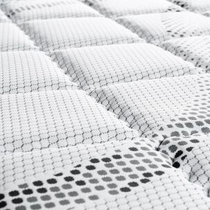 Cama Europea Celta Mediterráneo Plus / King / Base Dividida + Set De Maderas + Almohadas + Textil
