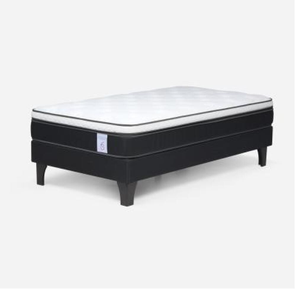 Cama Europea Rosen New Style 6 / 1.5 Plazas / Base Normal + Respaldo image number 10.0