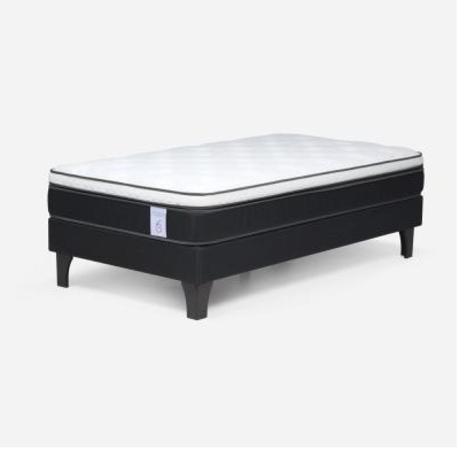 Cama Europea Rosen New Style 6 / 1.5 Plazas / Base Normal + Respaldo image number 10.0