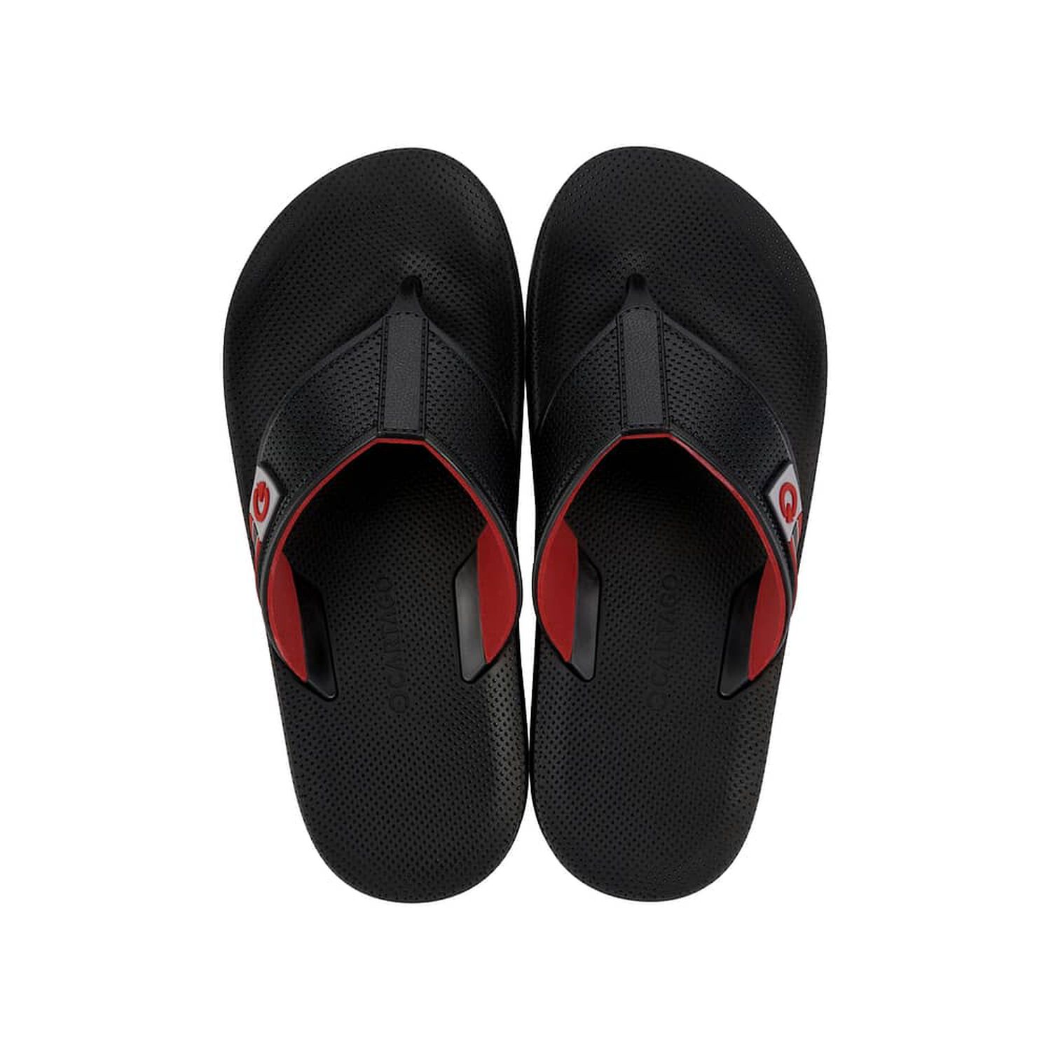 Sandalia Hombre Negro/rojo Siena Cartago image number 0.0