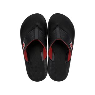 Sandalia Hombre Negro/rojo Siena Cartago