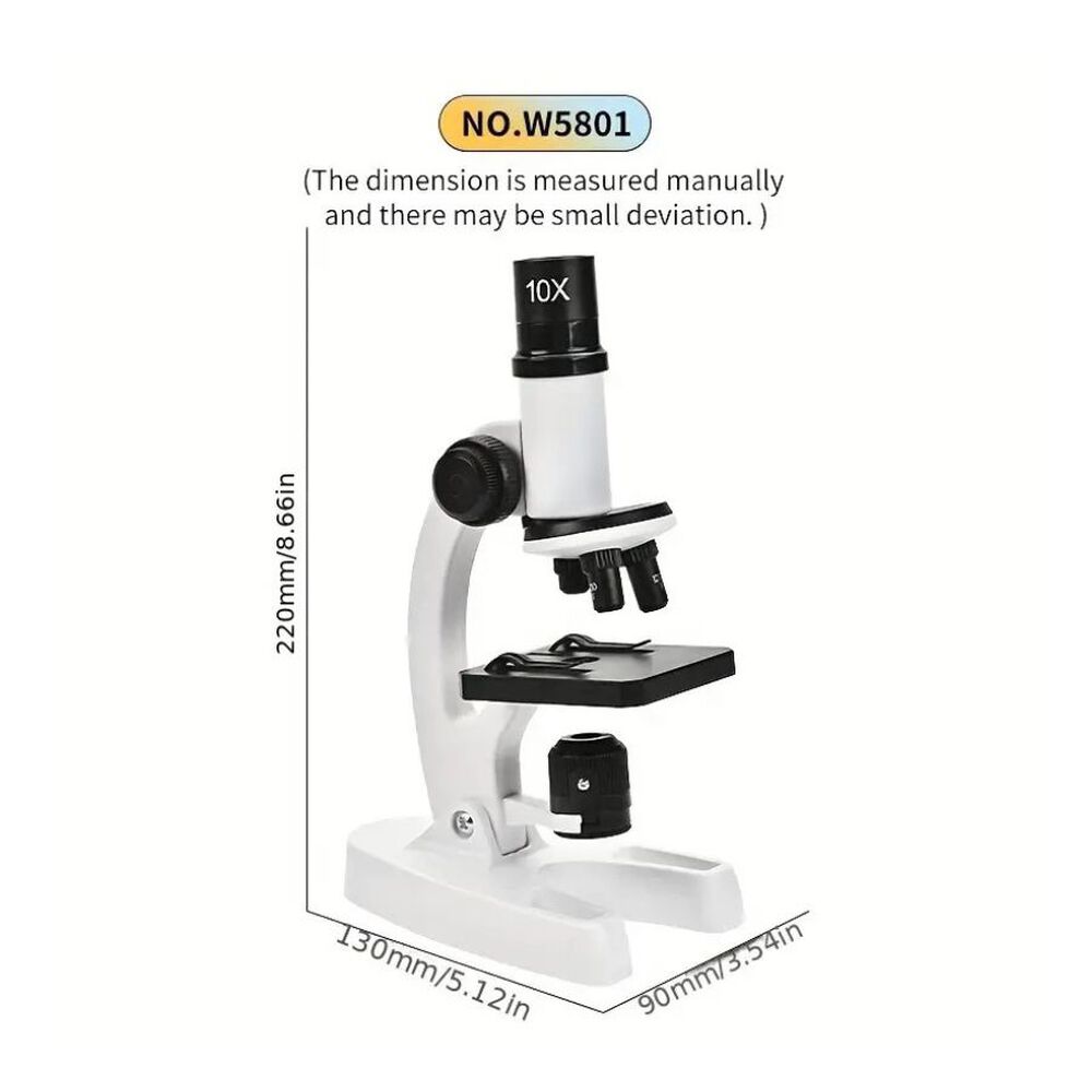 Kit De Microscopio Microscopio Óptico Biológico Con Led image number 1.0