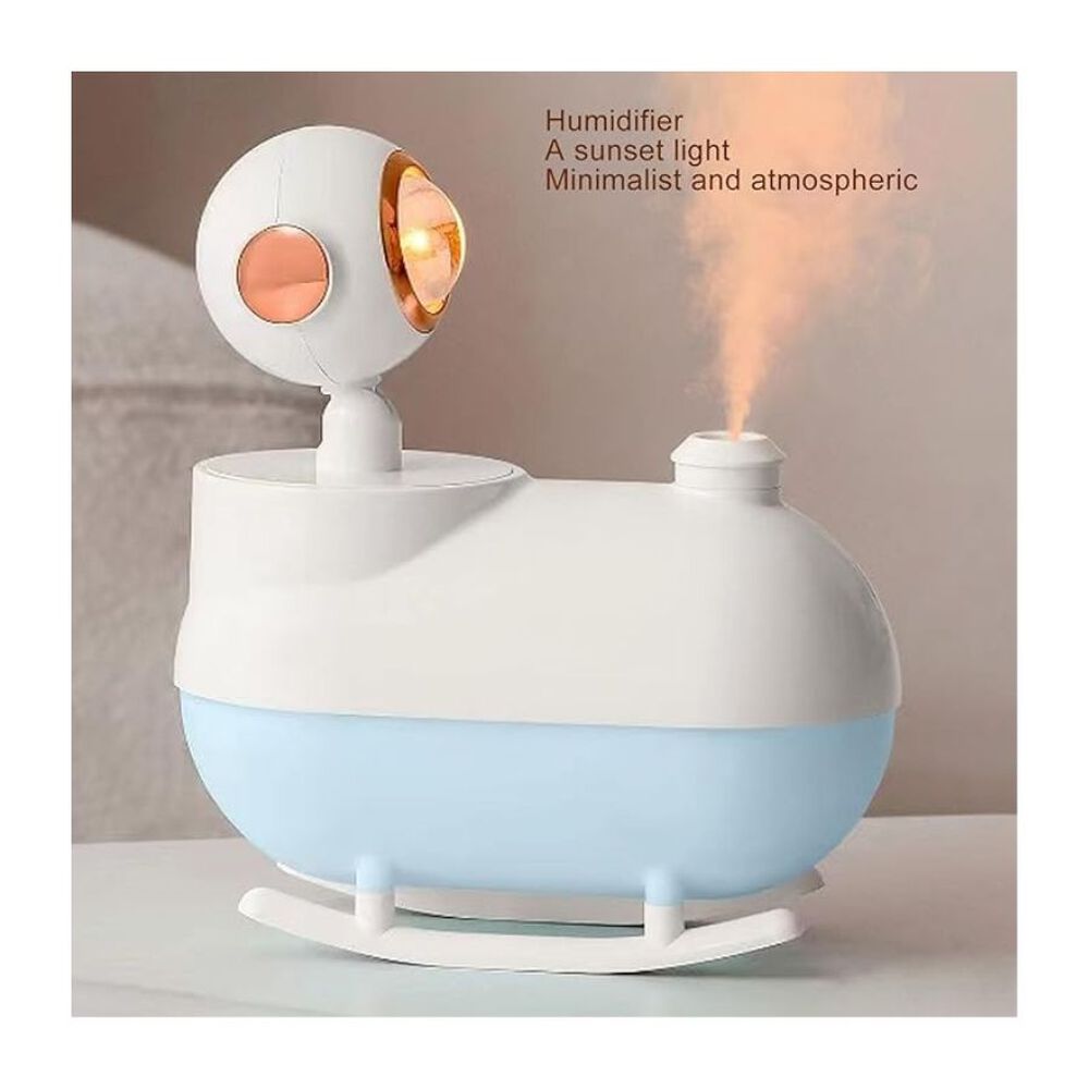 Mini Humidificador De Aire Portátil Led Aromatico Azul image number 3.0