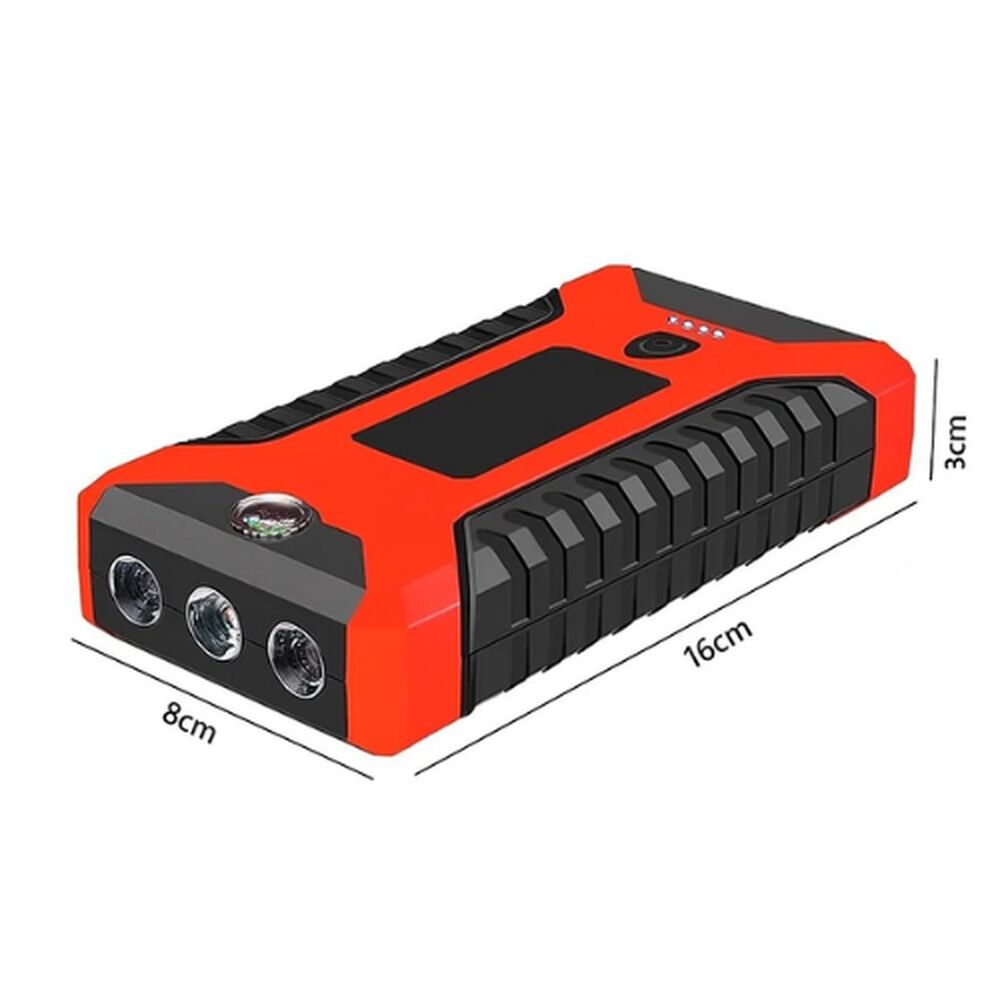 Arrancador Partidor Batería Autos 12v Cargador Usb Telefono image number 1.0